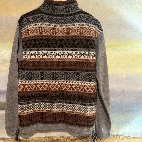Inka Tradition Baby Alpaca Sweater Made in Peru - Picture 7 of 11